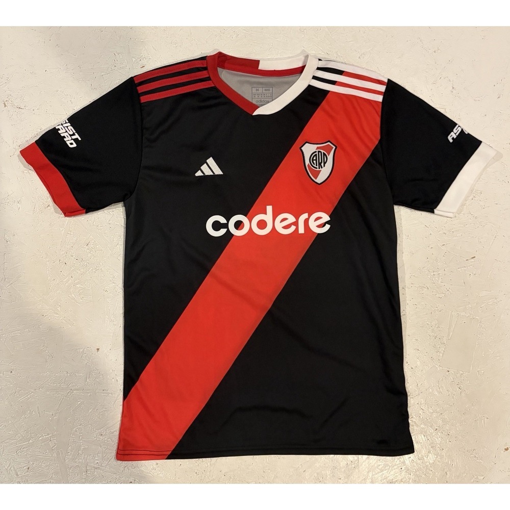 2023 Adidas River Plate Third Soccer Jersey Borja Mens M Argentina Libertad